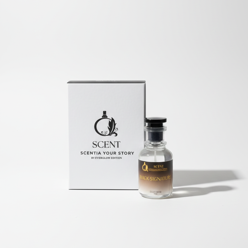 Scentia Black Signature Perfume For Men – 50ml