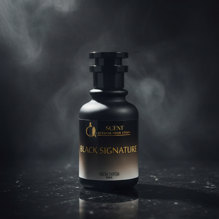 Scentia Black Signature Perfume For Men – 50ml